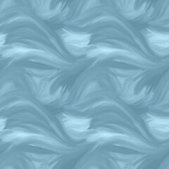 Seamless abstract blue background with waves