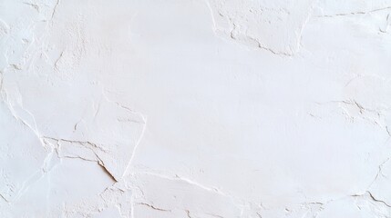 Fototapeta premium White Grunge Cement Wall Texture, A blank textured surface ideal for interior design applications, offering a clean aesthetic and versatile backdrop for various creative uses.