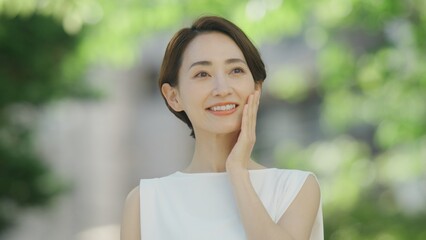 UVケアイメージ_新緑