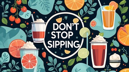 Dont Stop Sipping Refreshing Summer Drinks and Fruits