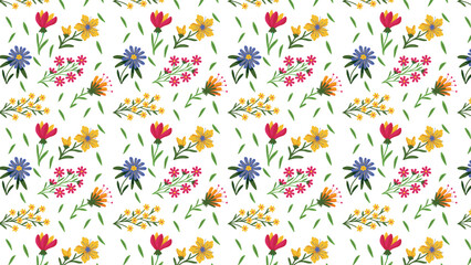 Fantastic floral pattern design