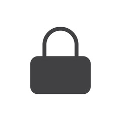 Lock icon Vector logo set flat