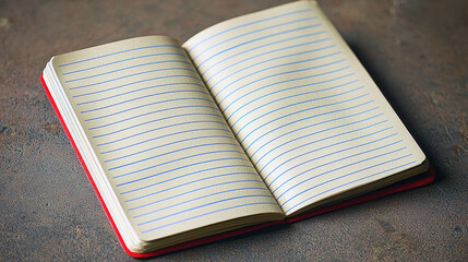 Red Notebook with Blank Lined Pages: Perfect for Journaling, Note-Taking, and Creative Ideas