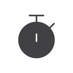 Stopwatch icon Vector logo set flat