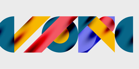 Vibrant abstract background circles with smooth gradients, creating a dynamic and modern design. Ideal for creative, tech, or contemporary-themed projects