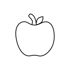 Apple icon Vector logo set flat