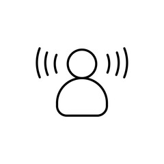 Brand awareness icon Vector logo set flat