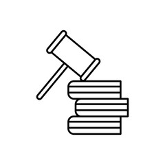 Code of conduct icon Vector logo set flat