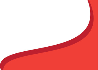 red and white background