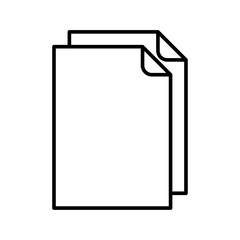 Copy icon Vector logo set flat