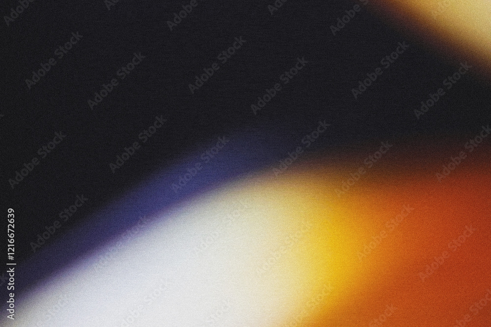 Aufkleber a blurred blend of golden and brown hues with grainy texture and noise, creating a soft backdrop.