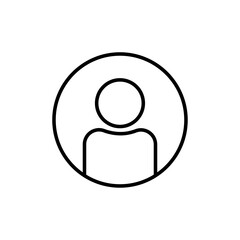 User Icon Vector logo set flat