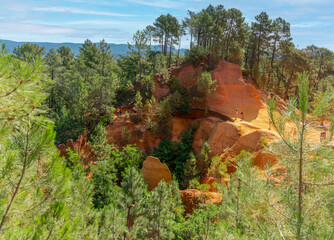 Ochre path near Roussillon