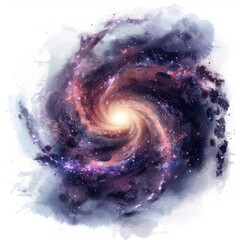 Fototapeta premium Spiral Galaxy in Deep Space