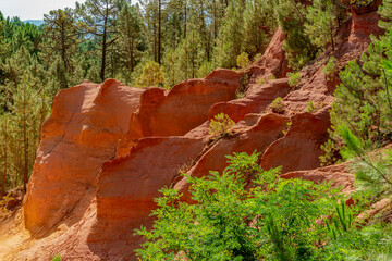 Ochre path near Roussillon