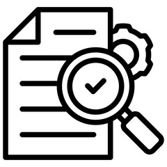 Evidence Icon Outline