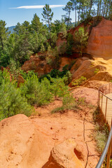Ochre path near Roussillon