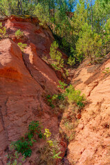 Ochre path near Roussillon