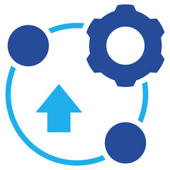 Workflow Icon Dual Tone Color