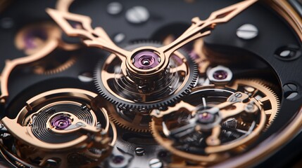 Details of watches and mechanisms for reparation, restoration and maintenance.