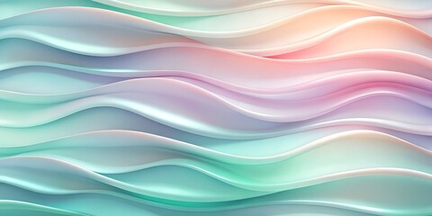 Fototapeta premium green pink and pastel abstract background