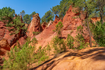 Ochre path near Roussillon