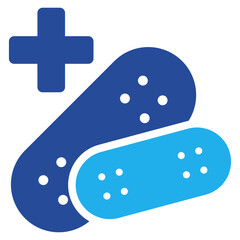 Bandage Icon Dual Tone Color