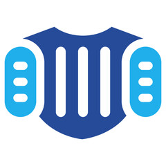 Armor Icon Dual Tone Color