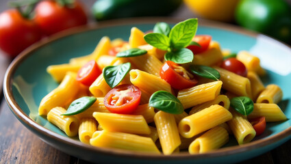 Creamy Vegan Pasta Primavera