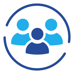 Group Icon Dual Tone Color