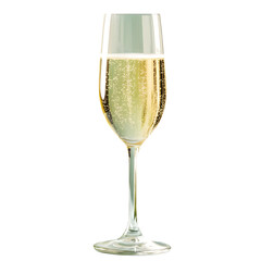 Sparkling Glass of Prosecco for Celebrations