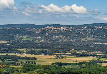 Around Roussillon in France