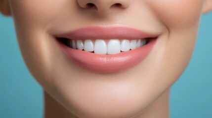 Obraz premium Closeup of a Healthy Tongue Receiving Oral Antiseptic and Treatment to Ease Inflammation and Promote Overall Mouth Wellness