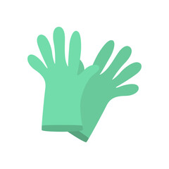 Medical Gloves Illustration