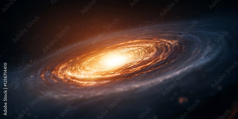 Poster Cosmic Vortex Visualization Swirling Nebula with Vibrant Dust Textures for Astrophysics Insights - Scientific Infographics and Digital Media Creativity in Space Exploration