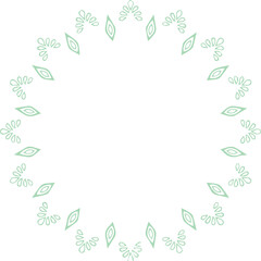 Beautiful flower art and mandala vector design