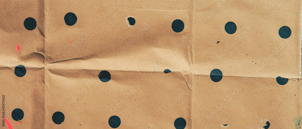 Poster kraft paper texture with a subtle dotted pattern creating an interesting visual effect