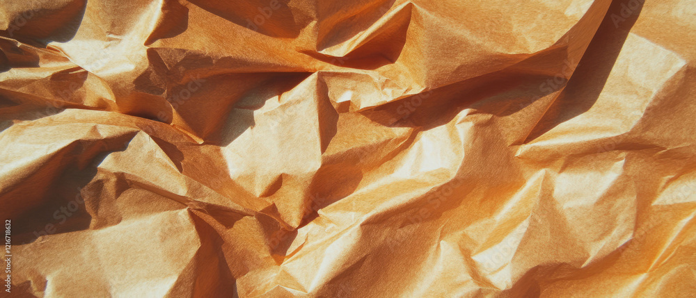 Aufkleber textured kraft paper with a glossy finish creating a refined appearance
