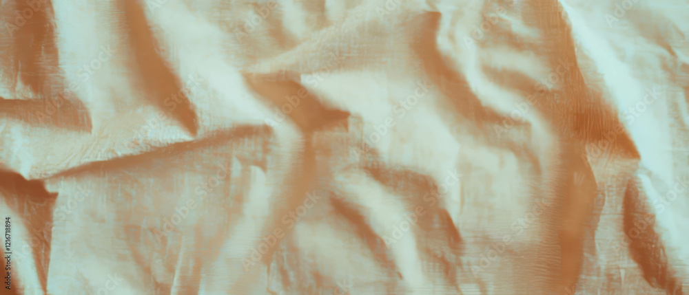 Aufkleber Kraft paper texture highlighting linen feel with subtle lines and soft appearance