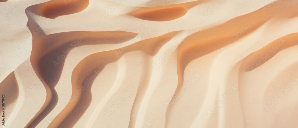 Poster Textured surface of Kraft paper showcasing embossed patterns and tactile elements