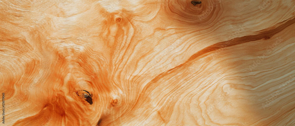 Poster natural texture of kraft paper displaying intricate wood grain patterns and organic lines