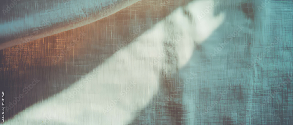 Poster Elegant linen paper with textured surface showcasing beautiful craftsmanship and subtle patterns