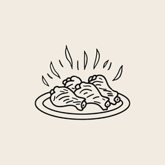 grilled chicken on a plate