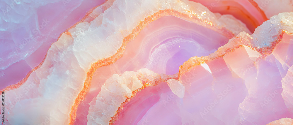 Poster Quartz texture showcasing a blend of colors ideal for construction and design projects