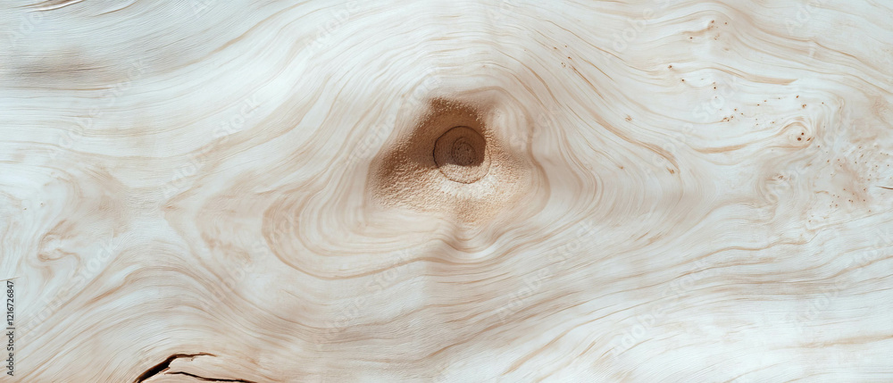 Poster smooth birch wood grain texture showcasing light colors and natural patterns for design