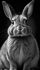 Rabbit Wildlife Majestic Nature Life Poster Wallpaper