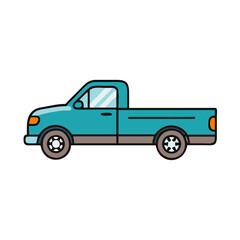 pickup icon, pickup vector illustration-simple illustration of pickup, perfect for pickup logos and icons