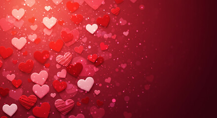 Obraz premium Valentine's day background