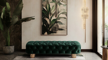 Luxurious Swivel Accent Chair in Modern Interior