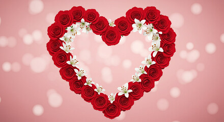 Obraz premium Valentine's day background